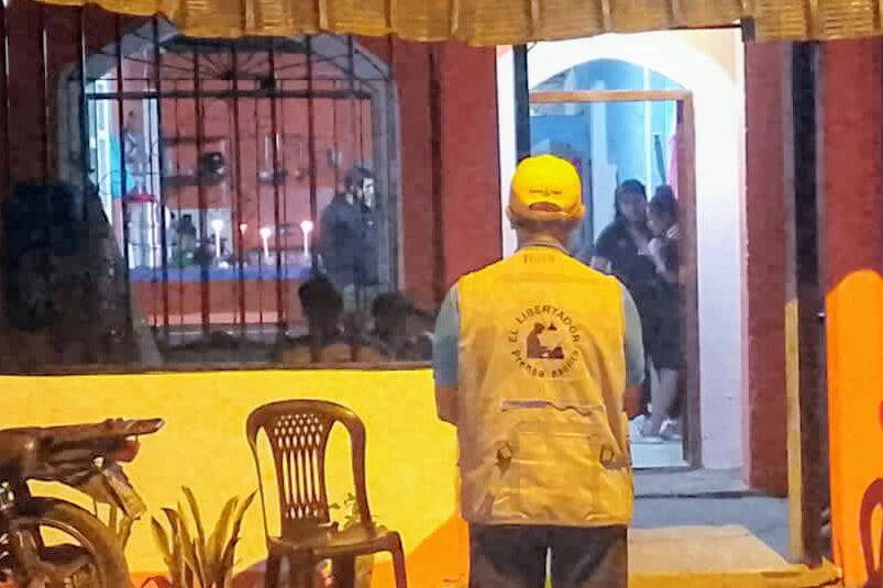 Aguilar se especializó en temas de crónica roja. Fue uno de los pocos periodistas que no se autocensura en temas relacionados con la inseguridad de su ciudad y provincia. Foto: Página de Facebook de Patricio Aguilar.